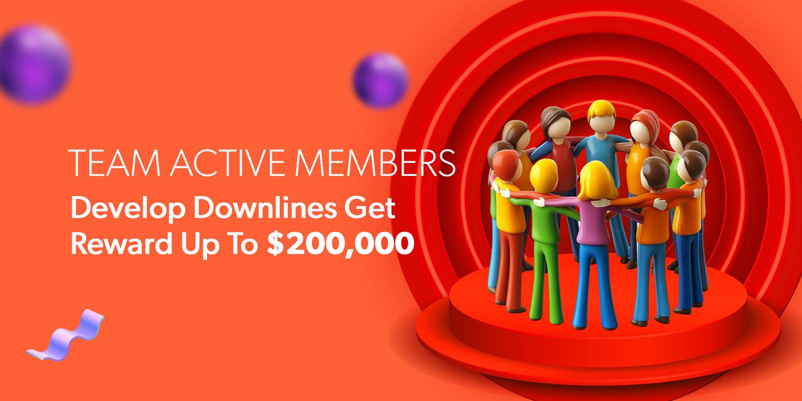 Team Active Member Reward